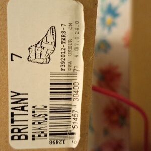 NIB  with tags Bed Stu Brittany  Brittany Sandals size 7